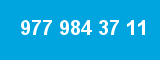 977 984 37 11 977 984 37 11